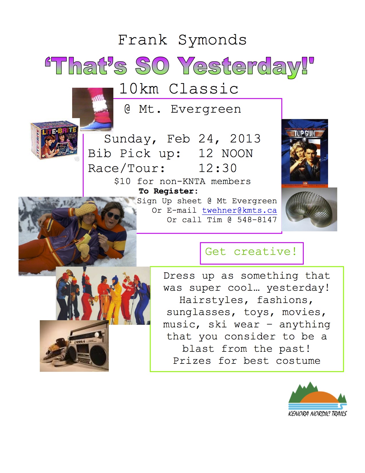 Frank Symonds - So Yesterday Poster